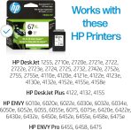 HP 67XL Black High-yield Ink Cartridge | Works with HP DeskJet 1255, 2700, 4100 Series, HP ENVY 6000, 6400 Series | Eligible for Instant Ink | One Size | 3YM57AN - Image 3