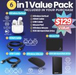 HP 2025 Pavilion Laptop, 17.3" FHD IPS Computer, 6-Core AMD Ryzen 5, 32GB RAM, 1.5TB Storage (1TB SSD + 500GB Ext), Wi-Fi 6, Webcam, Long Battery, HubxcelAccessory, Lifetime Office 2024 Windows 11 Pro - Image 2