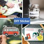 8.5" x 11" Full Sheet Label Sticker Paper for Laser & Inkjet Printers [100 Sheets,100 Labels] - Image 8