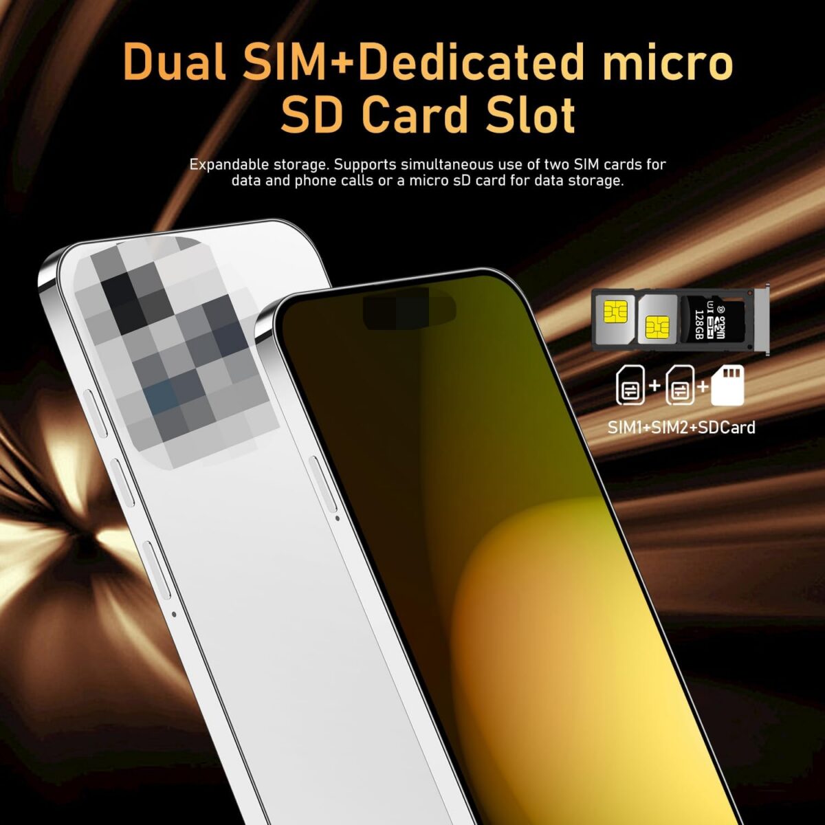15ProMa x Smartphone, 16+512GB Unlocked Phone, Android 14.0, 48+108MP Zoom Camera, Mobile Phone with Build-in Pen,Long Battery Life 6800mAh, Dual SIM, 6.8“ HD Screen,5G/4G (White) - Image 7