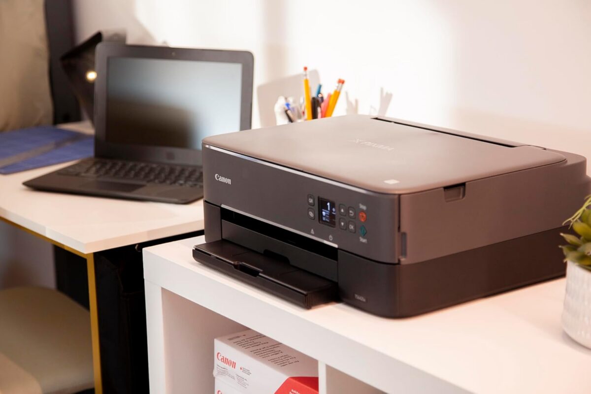 Canon PIXMA TS6420a All-in-One Wireless Inkjet Printer [Print, Copy, Scan], Works with Alexa - Image 7