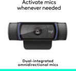 Logitech C920e HD 1080p Mic-Enabled Webcam, certified for Zoom, Microsoft Teams compatible, TAA Compliant - Image 4