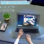 17 inch Laptop, 8GB RAM 512 SSD, 17.3 inch FHD 1920x1080 Display, Intel Celeron N5095(Up to 2.9GHz), Window 11, WiFi, Bluetooth 4.2, USB 3.0, Webcam, HDMI, for Students and Business - Image 5
