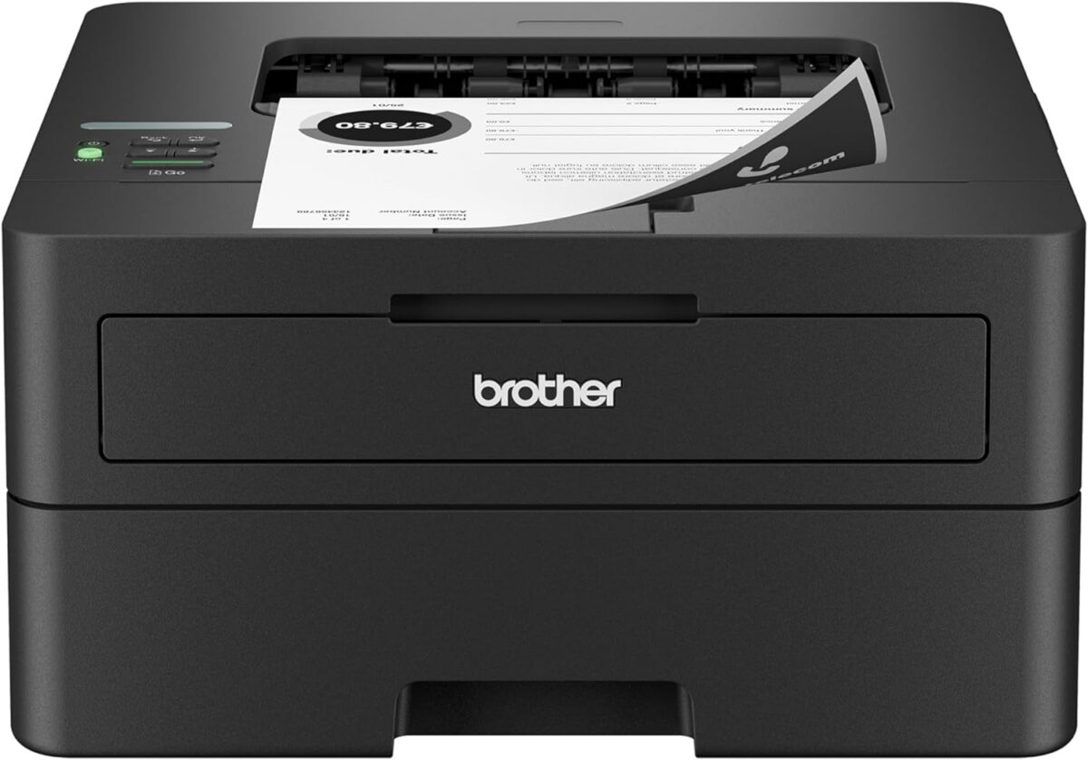 Brother HL-L2460DW Wireless Compact Monochrome Laser Printer with Duplex, Mobile Printing, Black & White Output | Includes Refresh Subscription Trial(1), Works with Alexa - Image 1