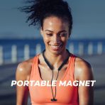 N18 Neckband Bluetooth Earbuds, Wireless Bluetooth 5.2 Headphones with Microphone, Ultra-Lightweight Comfort, IPX7 Waterproof, Deep Bass Strong Beat, 20H Playtime, Magnetic Earphones -Black - Image 7