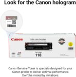 Canon Genuine 118 Yellow Toner Cartridge Compatible with MF720 Series, LBP7200Cdn, LBP7660Cdn, MF8300 Series, MF8580Cdw - Image 5