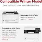 Compatible Canon 067H 067 Toner Cartridge Set Replacement for Canon 067H Compatible for Color ImageClass MF656Cdw LBP632Cdw MF654Cdw MF653Cdw LBP633Cdw MF650C LBP630C Printer (4 Pack) - Image 4