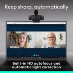 Logitech C920e HD 1080p Mic-Enabled Webcam, certified for Zoom, Microsoft Teams compatible, TAA Compliant - Image 5