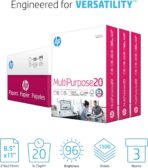 HP Printer Paper | 8.5 x 11 Paper | MultiPurpose 20 lb | 3 Ream Case - 1500 Sheets | 96 Bright | Made in USA - FSC Certified | 112530C - Image 2