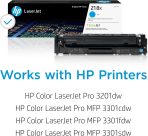 HP 218X Cyan High-Yield Toner Cartridge | Works with Color Laserjet Pro 3201, MFP 3301 Series | W2181X - Image 2