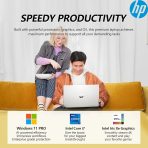 HP 2025 Flagship 15.6" FHD Touchscreen Laptop, 10-Core Intel i7 Processor, 16GB RAM, 1TB Storage (500GB SSD + 500GB Ext), Iris Xe Graphic WiFi, HubxcelAccessory, Win 11 Pro w/Lifetime Microsoft Office - Image 6