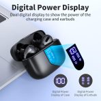 TAGRY Bluetooth Headphones True Wireless Earbuds 60H Playback LED Power Display Earphones with Wireless Charging Case IPX5 Waterproof in-Ear Ear buds with Mic for TV Smart Phone Laptop Computer Sports - Image 2