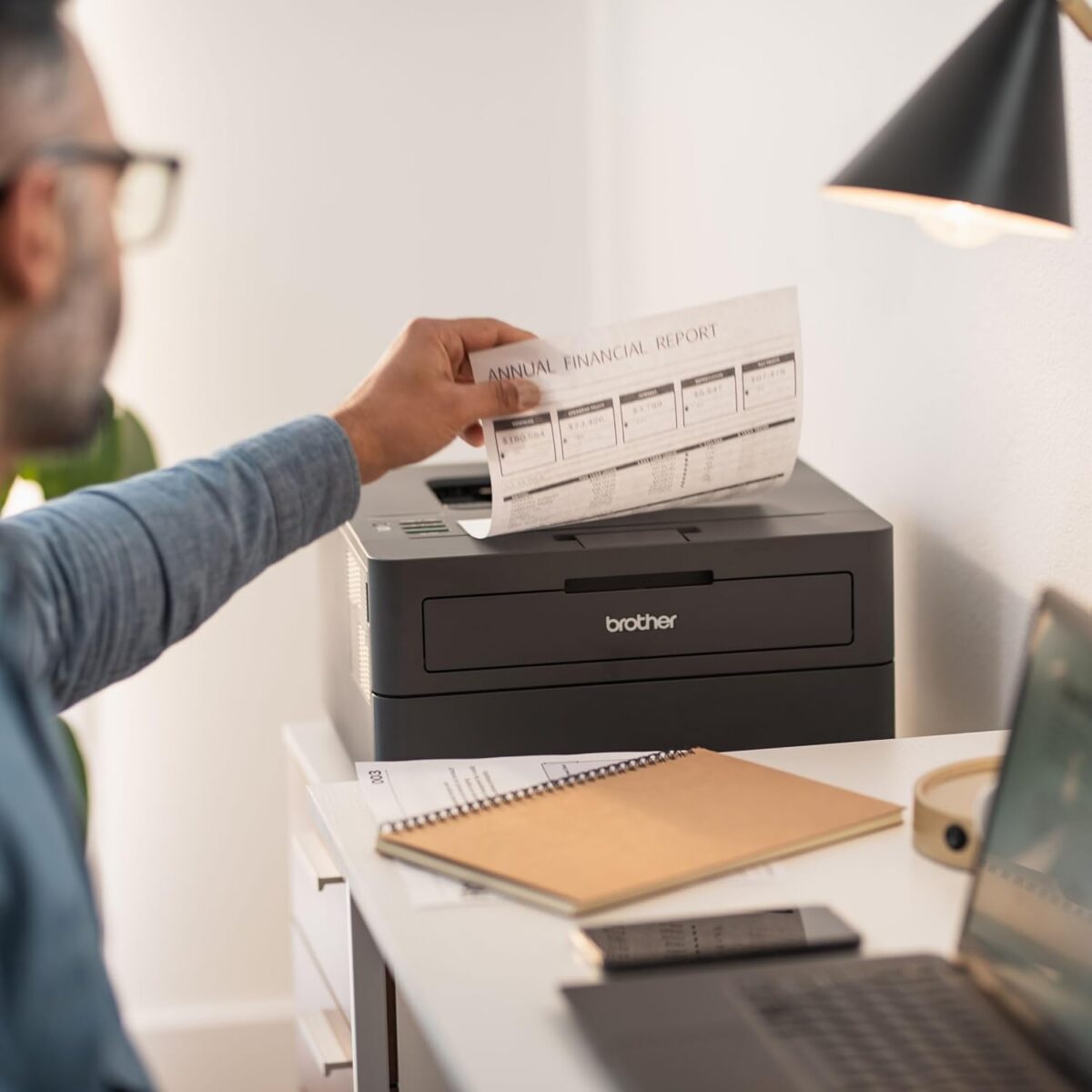 Brother HL-L2405W Wireless Compact Monochrome Laser Printer with Mobile Printing, Black & White Output | Includes Refresh Subscription Trial(1), Works with Alexa - Image 8