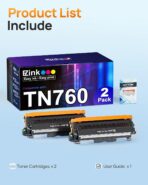 E-Z Ink TN760 Compatible Toner Cartridges Replacement for Brother TN-760 TN730 TN-730 to Use with MFC-L2710DW MFC-L2750DW HL-L2350DW HL-L2370DW HL-L2395DW HL-L2390DW DCP-L2550DW (Black, 2 Pack) - Image 4