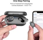 TOZO T10 True Wireless Bluetooth 5.3 Earbuds, 45H Playtime, Wireless Charging Case, IPX8 Waterproof Stereo Headphones in Ear Built in Mic Headset Premium Sound with Deep Bass, 32 Preset EQs via APP - Image 8