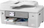Brother MFC-J6555DW INKvestment Tank Color Inkjet All-in-One Printer with up to 1 Year of Ink in-box1 and 11” x 17” Print, Copy, scan, and fax Capabilities,White - Image 3