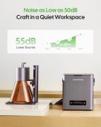 LaserPecker LP4 Ultimate Bundle with Desktop Air Purifier, Dual-Laser Engraver & Cutter 160x300mm Workspace, Auto-Cleaning for Smoke/Fumes, Engrave Metal/Wood/Plastic, with Slide & Rotary Extensions - Image 4