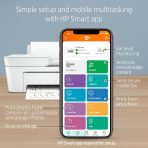 HP DeskJet 4155e Wireless Color Inkjet Printer, Print, scan, copy, Easy setup, Mobile printing, Best-for home, 3 month Instant Ink trial included, white - Image 4