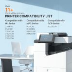 E-Z Ink Compatible TN221 TN225 Toner Cartridge Replacement for Brother TN-221 TN-225 to Use with MFC-9130CW HL-3170CDW MFC-9340CDW HL-3140CW MFC-9330CDW (2 Black 1 Cyan 1 Magenta 1 Yellow, 5 Pack) - Image 4
