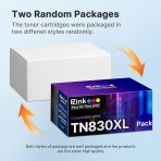 E-Z Ink Compatible TN830 Toner Cartridge Replacement for Brother TN830XL TN830 TN 830 Toner Cartridges with Brother DCP-L2640DW HL-L2460DW HL-L2480DW HL-L2400D HL-L2405W MFC-L2820DW Printer (2 Black) - Image 7