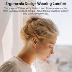 TOZO T10 True Wireless Bluetooth 5.3 Earbuds, 45H Playtime, Wireless Charging Case, IPX8 Waterproof Stereo Headphones in Ear Built in Mic Headset Premium Sound with Deep Bass, 32 Preset EQs via APP - Image 2
