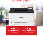 Canon Color imageCLASS LBP632Cdw - Wireless Duplex Laser Printer, Single Function, Home Office, Mobile Ready, 22 PPM Color, White - Image 5