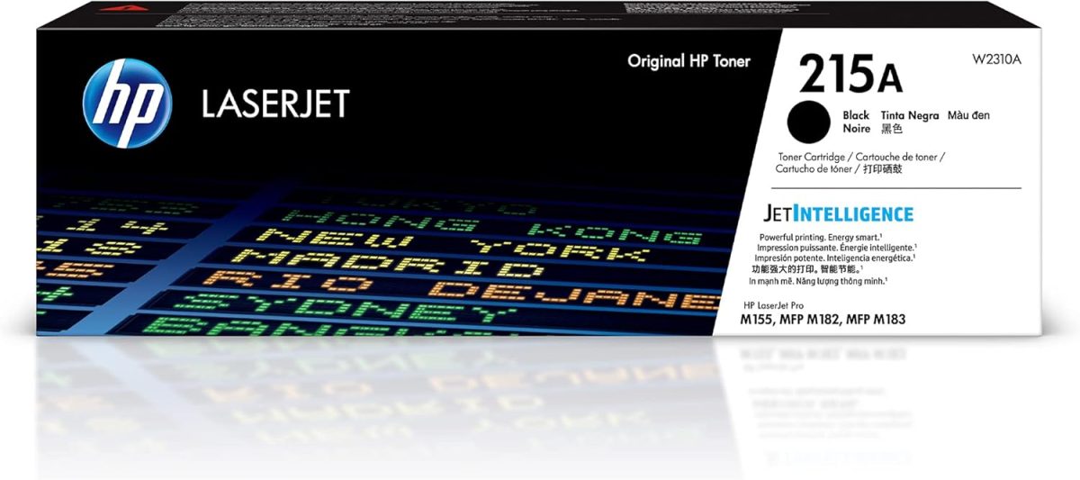 HP 215A Black Toner Cartridge for HP Printers | Works with Printer Series: Color LaserJet Pro M155, Color LaserJet Pro MFP M182, M183 | W2310A - Image 1