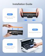 TN760 Toner Cartridges Replacement for Brother Toner TN-730/TN-760 Compatible HL-L2350DW MFC-L2710DW MFC-L2750DW HL-L2395DW HL-L2370DW DCP-L2550DW HL-L2390DW (Black, 2 Pack) - Image 2