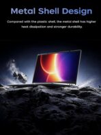 2025 Gaming Laptop, Laptop Computer with Intel Twin Lake N150 Processor(Up to 3.6GHz), 16GB DDR4 512GB SSD Windows 11 Laptop, 15.6" IPS 1080P, USB3.2, Long Battery Life - Image 7