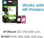 HP N9H64FN 62 Black & Tri-color Original Ink Cartridges, 2 Cartridges (C2P04AN, C2P06AN) - Image 2