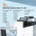 E-Z Ink Compatible TN660 Toner Cartridge Replacement for Brother TN660 TN-660 TN630 High Yield to Use with HL-L2300D HL-L2380DW HL-L2320D DCP-L2540DW HL-L2340DW HL-L2360DW MFC-L2720DW (Black, 4 Pack) - Image 4