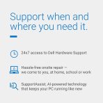 Dell Inspiron 5441 Laptop - 14-inch FHD+ (1920x1200) Display, Snapdragon X Plus - X1P-42-100 Processor, 16GB LPDDR5X RAM, 512GB SSD, Qualcomm Adreno, Windows 11 Home, Onsite Service - Titan Gray - Image 7