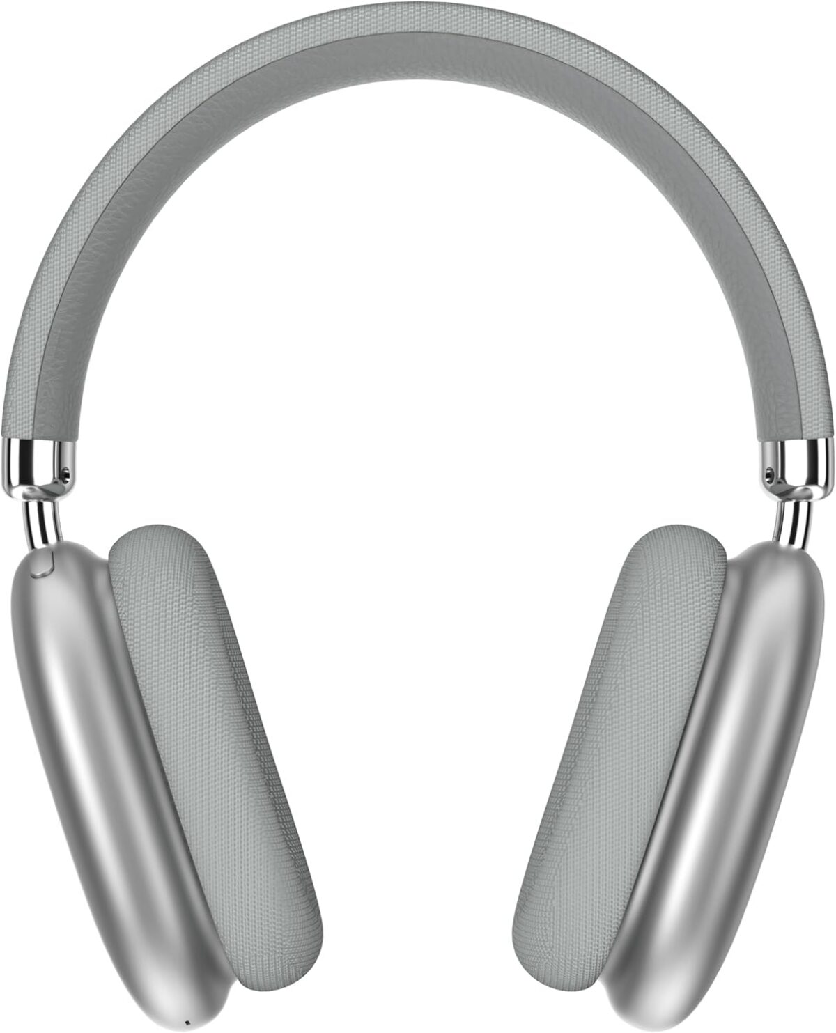 P5 Over Ear Bluetooth Headphones Wireless, Adjustable Lightweight Headset with Microphone, Bluetooth5.3,TF,Fitting in Gaming/Gym/Sports/Traveling Headphones for iPhone/Android/Samsung (Silver) - Image 1