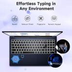 NIMO 15.6" IPS FHD-Business-Laptop, Intel 6 Core i3-1215U 8GB RAM 256GB SSD (Beat i5-1135G7, Up to 4.4GHz) Computer with Backlit Keyboard Fingerprint 65W Type C Wi-Fi 6 Numpad Win 11 - Image 5