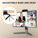 Webcam,1080P HD Webcam with Microphone, USB Computer Camera for Laptop & Desktop - Plug & Play, Stereo Sound, Auto Low-Light Correction, for Zoom/Skype/FaceTime/Teams/Webex, Streaming & Video Calls - Image 5