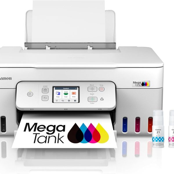 Canon Megatank G3290 All-in-One Wireless Supertank [Megatank] Printer | Print, Copy Scan | Mobile Printing |2.7" LCD Color Touchscreen | Auto Duplex