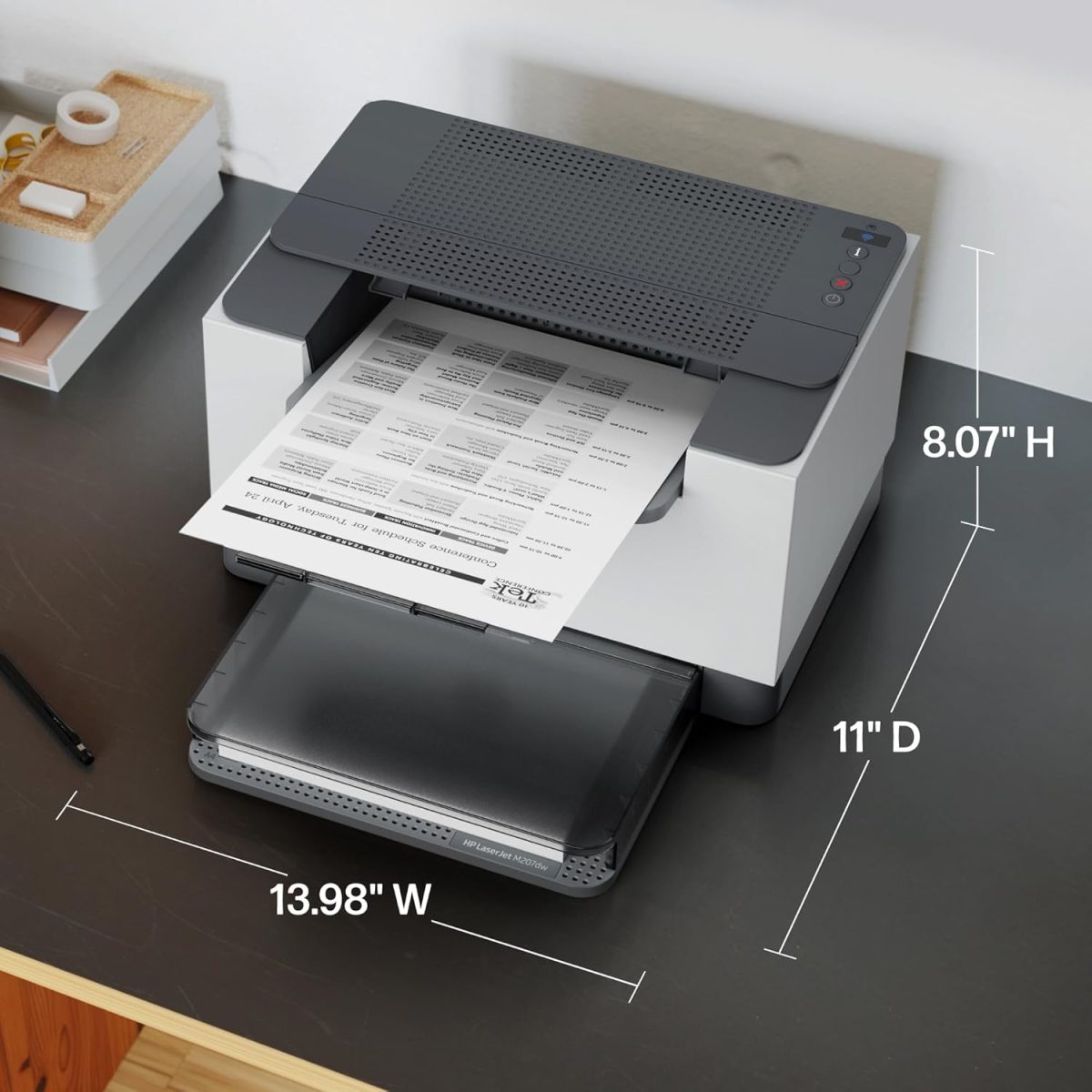 HP Laserjet M207dw Laser Wireless Printer, Black and White, Duplex, Best for Office - Image 6