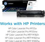HP 215A Black Toner Cartridge for HP Printers | Works with Printer Series: Color LaserJet Pro M155, Color LaserJet Pro MFP M182, M183 | W2310A - Image 2