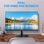 24 Inch Computer Frameless Monitor, 75Hz Full HD 1920 x 1080P IPS LED Display, HDMI VGA Port, 178 Degree Viewing Angle Blue Light Filter Function, 100x100mm VESA Mountable, MN24-H - Image 7