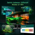 SANSUI Computer Monitor 24 inch IPS Eye Care 1080P Display HDMI,VGA Ports with 178° Viewing Angle/Frame-Less/Tilt/VESA Compatible for Office and Home - Image 3