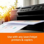 Amazon Basics Multipurpose Copy Printer Paper, 8.5-x-11-inch, 24lb, 1500 Sheets (3 Packs of 500), 97 Bright White - Image 6