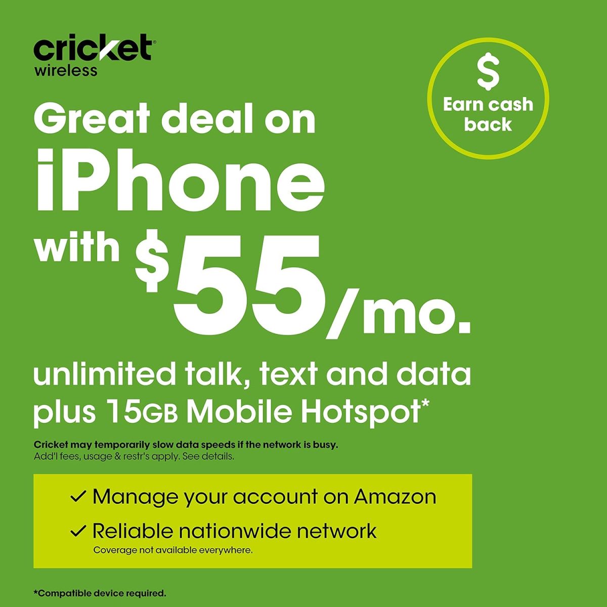 Apple iPhone 11 [64GB, White] + Carrier Subscription [Cricket Wireless] - Image 6