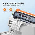 E-Z Ink Compatible TN830 Toner Cartridge Replacement for Brother TN830XL TN830 TN 830 Toner Cartridges with Brother DCP-L2640DW HL-L2460DW HL-L2480DW HL-L2400D HL-L2405W MFC-L2820DW Printer (2 Black) - Image 3