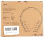 LORELEI X6 Over-Ear Headphones with Microphone, Lightweight Foldable & Portable Stereo Bass Headphones with 1.45M No-Tangle, Wired Headphones for Smartphone Tablet MP3 / 4 (Space Black) - Image 8