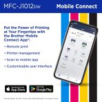 Brother MFC-J1012DW Wireless Colour Inkjet All-in-One Printer with Mobile Device and Duplex Printing, for Home Office and Personal Use, Refresh Subscription Ready - Image 3