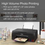 Canon PIXMA G620 Wireless MegaTank Photo All-in-One Printer [Print, Copy, Scan], Black,Works with Alexa - Image 3