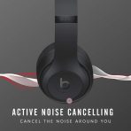 Beats Studio3 Wireless Noise Cancelling Over-Ear Headphones - Apple W1 Headphone Chip, Class 1 Bluetooth, 22 Hours of Listening Time, Built-in Microphone - Matte Black - Image 4