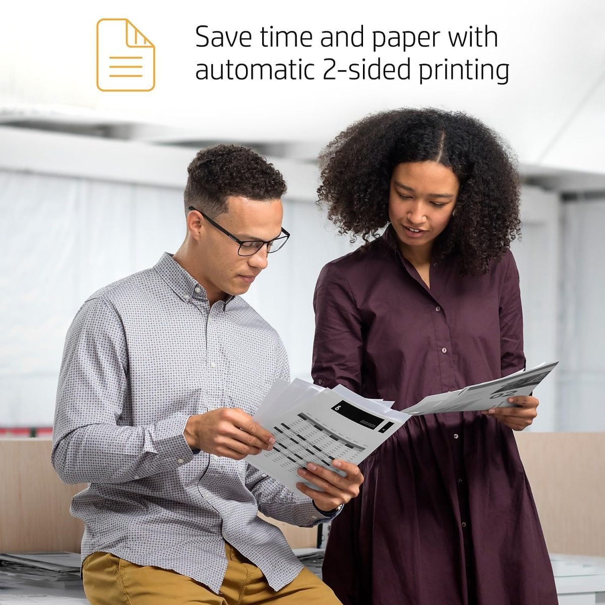 HP LaserJet Pro 4001dn Black & White Printer, Print, Fast speeds, Easy setup, Mobile printing, Advanced security, Best-for-small teams, Ethernet/USB only - Image 7