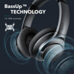 Soundcore Anker Life Q20 Hybrid Active Noise Cancelling Headphones, Wireless Over Ear Bluetooth Headphones, 70H Playtime, Hi-Res Audio, Deep Bass, Memory Foam Ear Cups, Travel, Office, USB-C Charging - Image 6