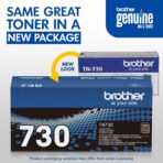 Brother Genuine Standard Yield Toner Cartridge, TN730, Replacement Black Toner, Page Yield Up To 1,200 Pages, Amazon Dash Replenishment Cartridge,1 Pack - Image 3
